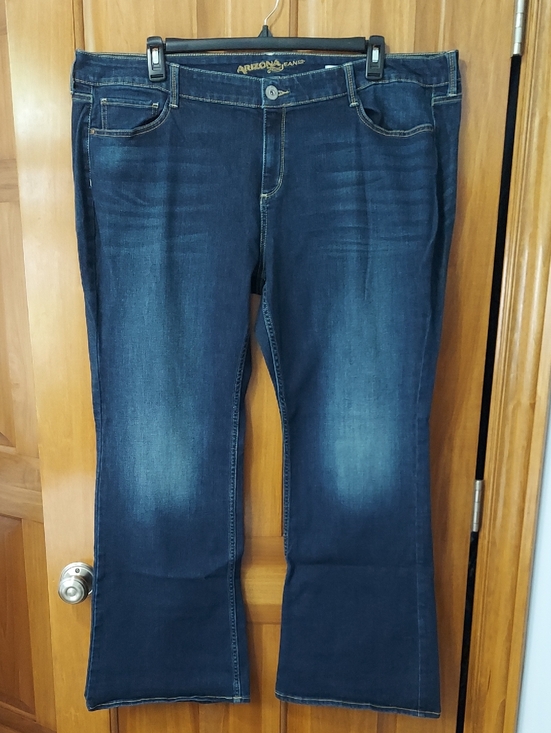 Arizona Jean Company Denim - Arizona Jean Company Stretchy Boot Cut Flared Jeans, Size 24 Juniors, Like New